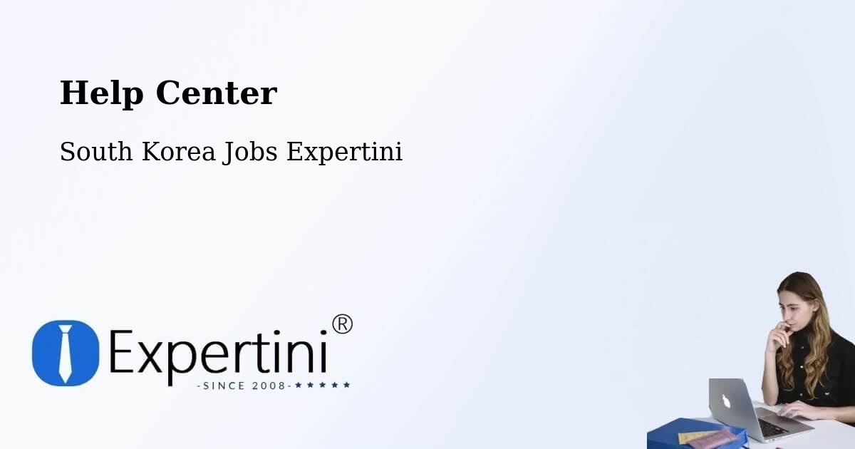 Help Center – Jeju City - South Korea Jobs Expertini